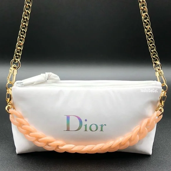 🆕 Dior Beauty Cosmetic Pouch to Crossbody Bag Purse from the Beauty Line, New - Picture 3 of 9